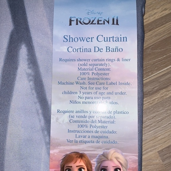 DISNEY frozen 2 shower curtain - Picture 3 of 3